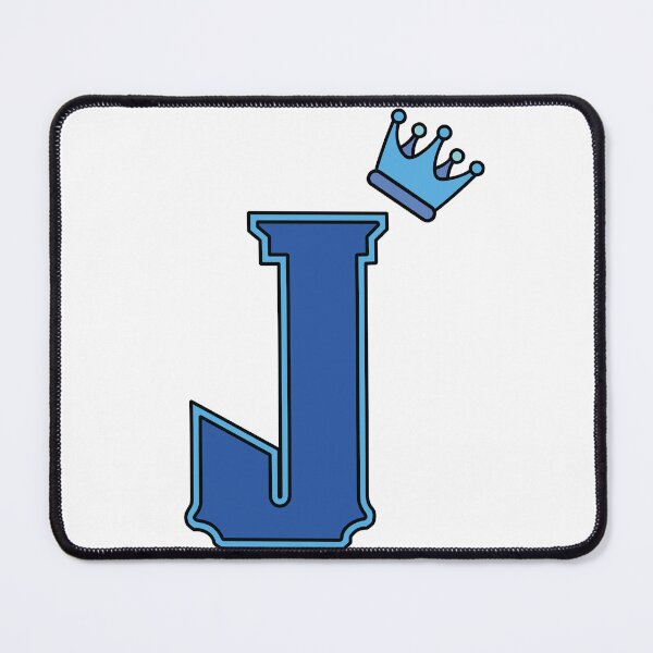 Item preview, Blue Letter J designed and sold by AFJ-Creative.