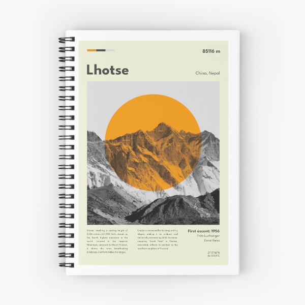 Item preview, Lhotse mid century modern art designed and sold by ArtFusion-Shop.