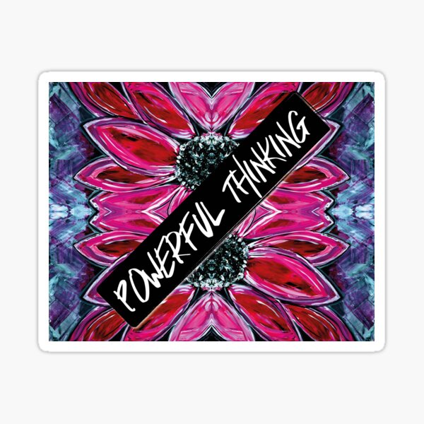 Powerful Thinking Sticker