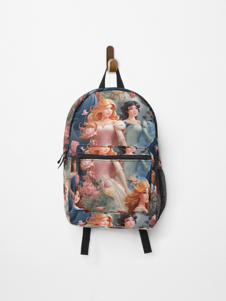 Thumbnail 1 of 3, Backpack, Princesses Pattern 17 designed and sold by DigitalPatternx.