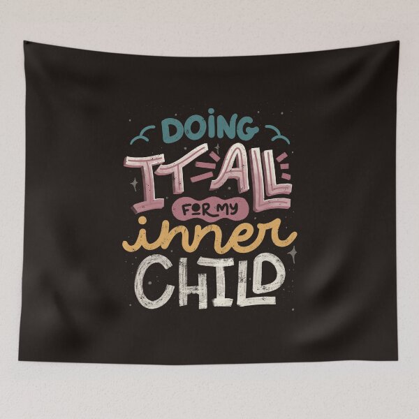 Item preview, Doing It All For My Inner Child by Tobe Fonseca designed and sold by Tobe Fonseca®.