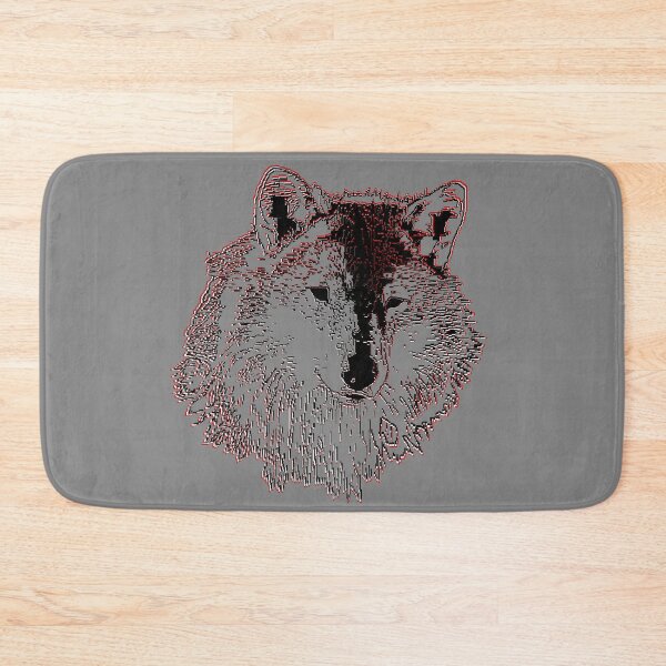 Item preview, Wild Head Wolf organic wolv designed and sold by 4rpixs.