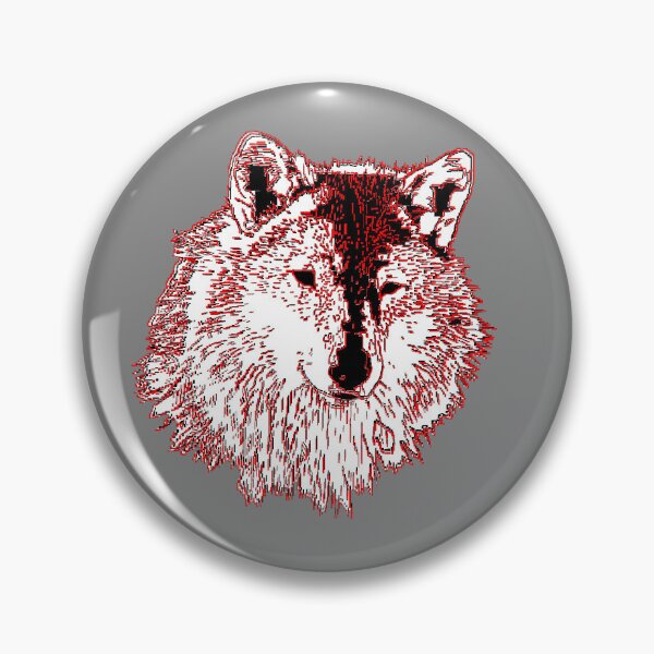 Item preview, Wild Head Wolf designed and sold by 4rpixs.