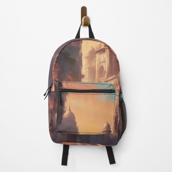 Item preview, Bombay Historic Cityscape designed and sold by AIArtImpact.