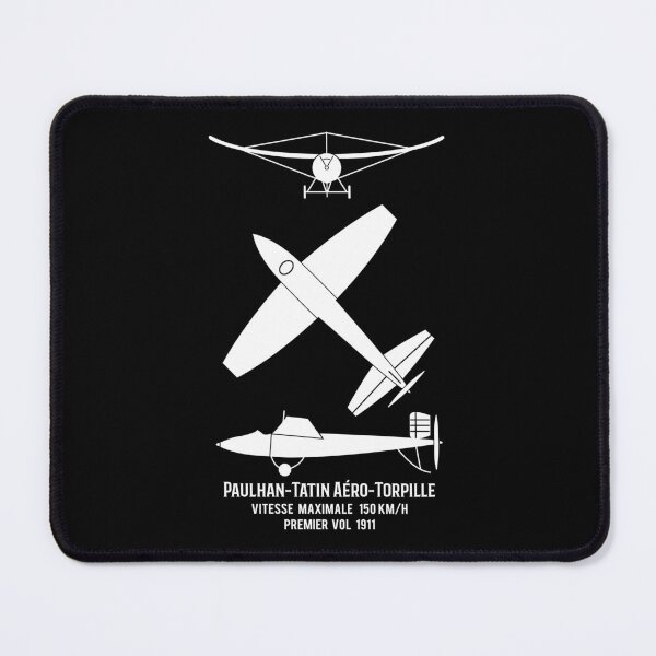 Item preview, Paulhan-Tatin Aéro-Torpille French Plane 1911 Monoplane Infographic Diagrams designed and sold by MilitaryMart.
