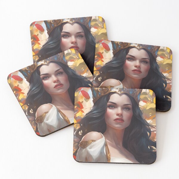 Item preview, Beautiful Fairy Tale Princess with Crown White and Gold designed and sold by Eliteijr.