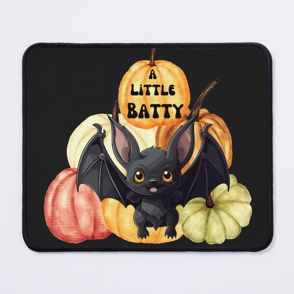 Item preview, A little batty bat with pumpkins designed and sold by Janetlousart.