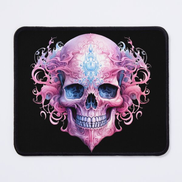 Item preview, Sweet Spooky Halloween Pink Skull designed and sold by ArtFromBeyond.