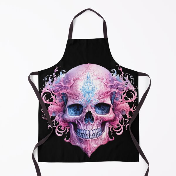 Item preview, Sweet Spooky Halloween Pink Skull designed and sold by ArtFromBeyond.