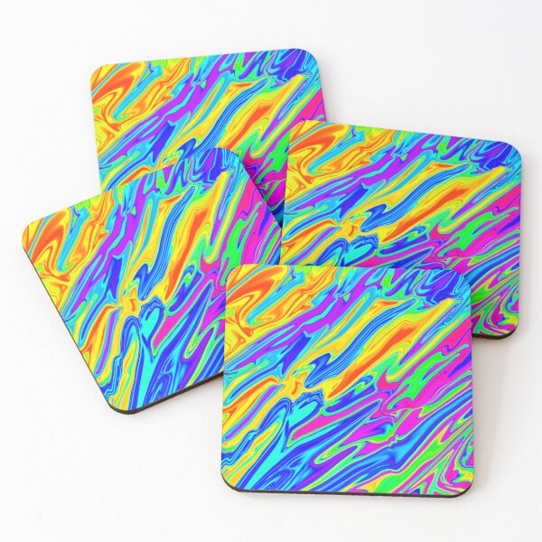 Item preview, Colorful Liquid Fluid Rainbow Abstract Pattern designed and sold by Deborah Camp.