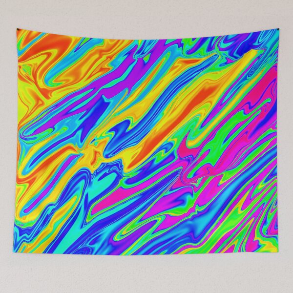 Item preview, Colorful Liquid Fluid Rainbow Abstract Pattern designed and sold by Deborah Camp.