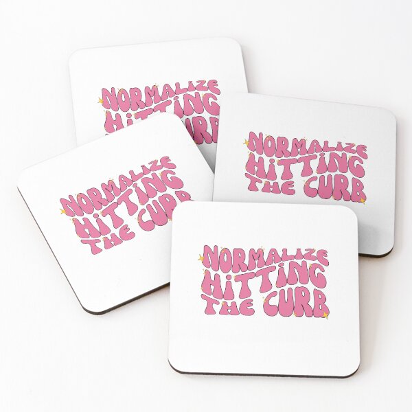 Item preview, normalize hitting the curb designed and sold by The Sticker Spree  ⭐️⭐️⭐️⭐️⭐️.