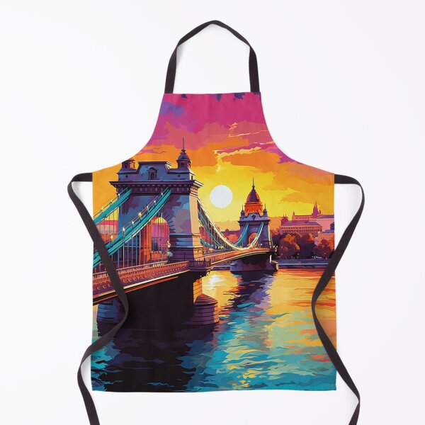 Item preview, A Pop Art Travel Print of Budapest - Hungary designed and sold by StudioRedKoala.