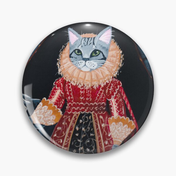 Item preview, Lady Tabitha Silverly Elizabethan Cat designed and sold by KilkennyCat Art.