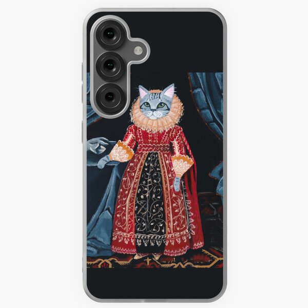 Item preview, Lady Tabitha Silverly Elizabethan Cat designed and sold by KilkennyCat Art.