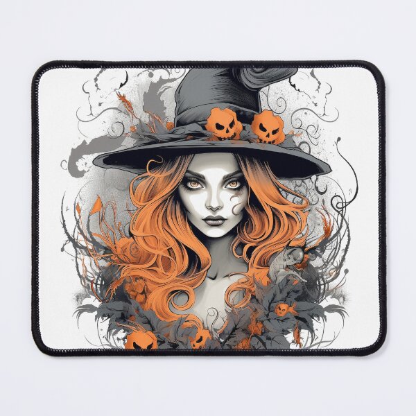 Item preview, Halloween design, halloween decor, beautiful witch designed and sold by SvarunPogani.
