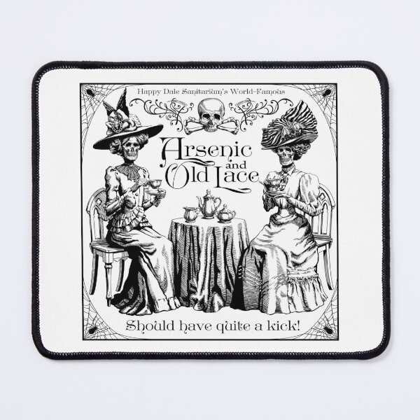 Item preview, Arsenic and Old Lace black and white variant designed and sold by Sapphire Creations.