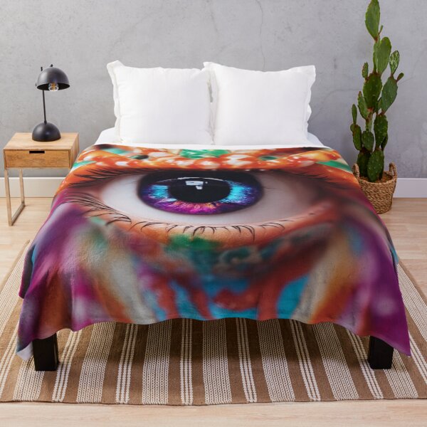 Item preview, Mesmerizing eye in vibrant colors designed and sold by Girih.