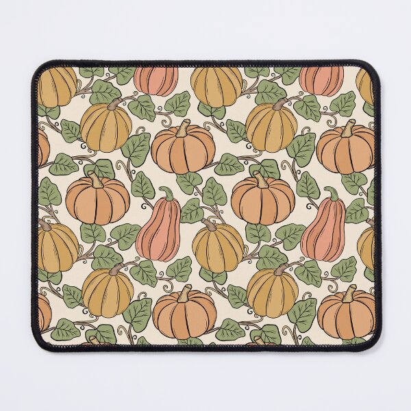 Item preview, Pumpkin Patch Pattern Design with Vines designed and sold by CreativeDraws42.
