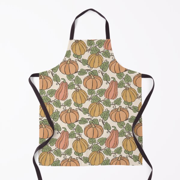 Item preview, Pumpkin Patch Pattern Design with Vines designed and sold by CreativeDraws42.