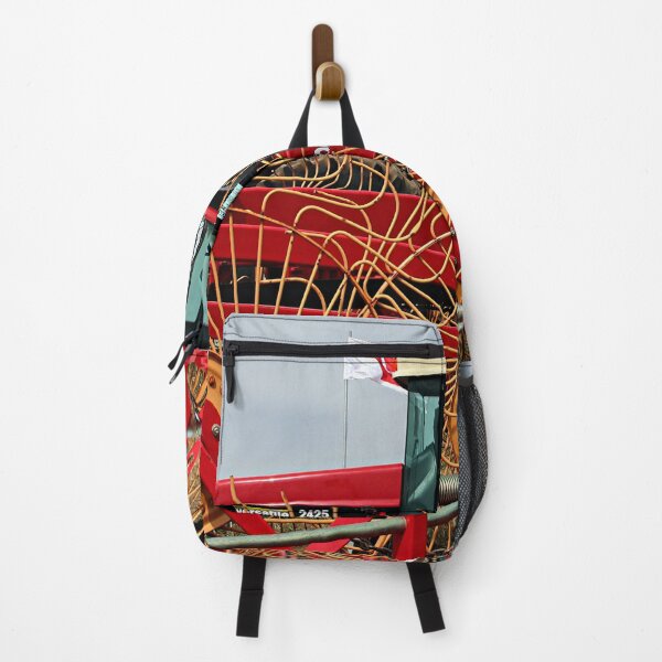 Item preview, Red hay rake and tractor designed and sold by FranWest.