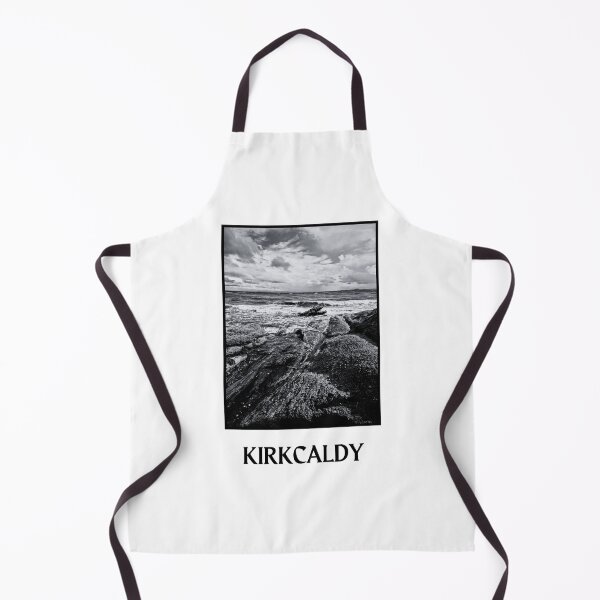 Item preview, Kirkcaldy Beach in black and white designed and sold by S-and-W-4ever.