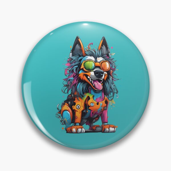 Item preview, robot dog designed and sold by SketchysDESIGNS.