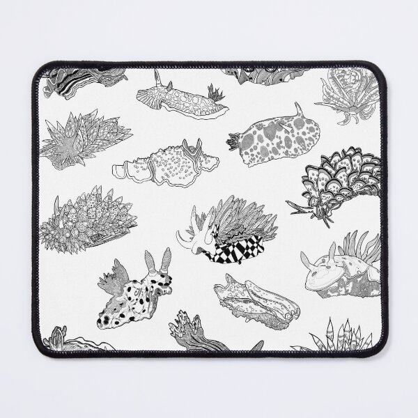 Item preview, Mini Full Assortment of Nudibranch Doodles designed and sold by ArtbyDLP.