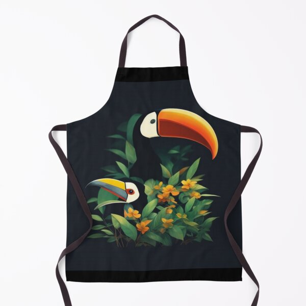 Item preview, See this beautiful family of toucans, these animals are very common in the Brazilian forests, this family can be in your wardrobe, you can buy it now and have this beautiful print in your home. designed and sold by Animalissima.