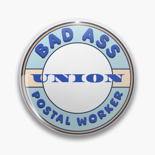 Item preview, Bad Ass Union Postal Worker designed and sold by fuzzynautilus.