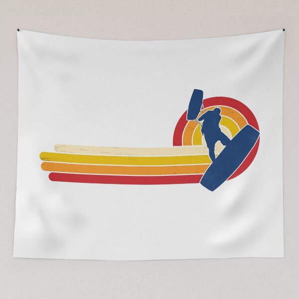 Artikelvorschau, Kitesurfen Zitat Vintage Farben Look Kiteboard entworfen und verkauft von MarkusShirts.