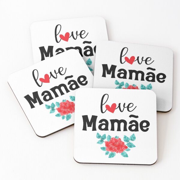 Item preview, I love Mamae - portugese mom designed and sold by EmeraldeaArt.