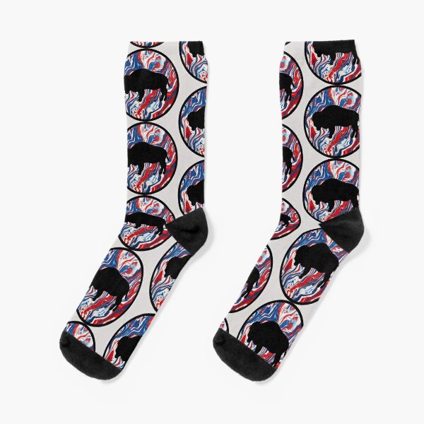 bills mafia zubaz buffalo football Socks Women's compression socks