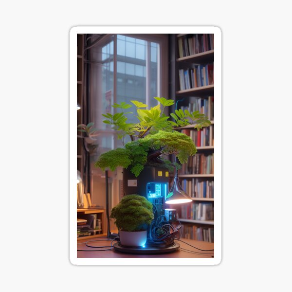 Item preview, Nature.exe #0034 Desktop Plants & Electronics  designed and sold by GrumpyMrGrouper.