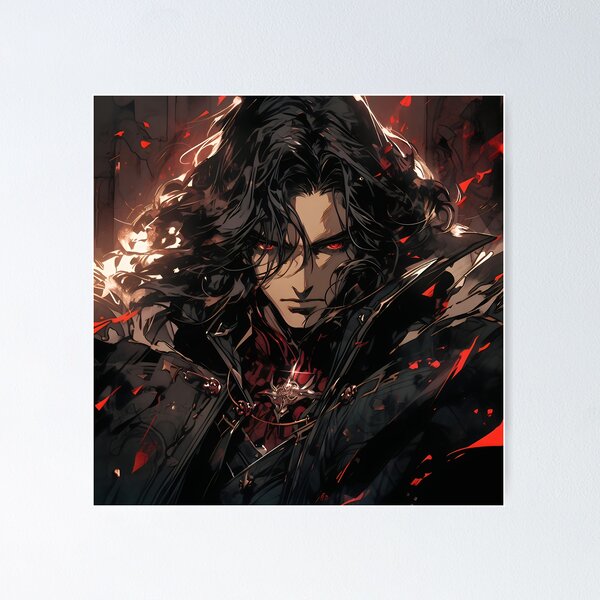 Hunters of the Dark: Explore the Supernatural World with Vampire Hunter D.  Illustrations: Bloodlust Sticker by InsaneLEDP