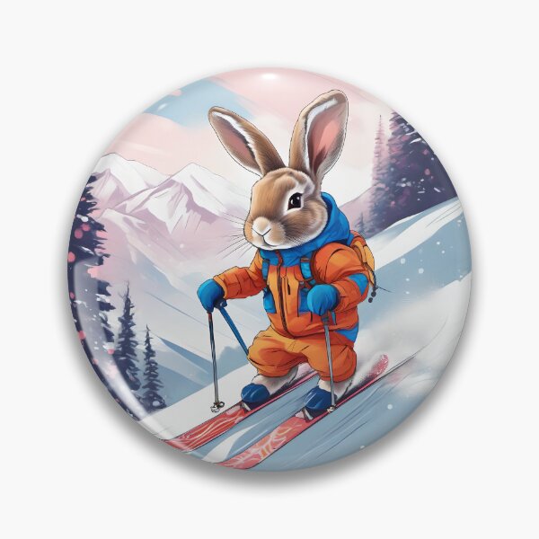 Item preview, Skiing Bunny designed and sold by AbsoluteA.