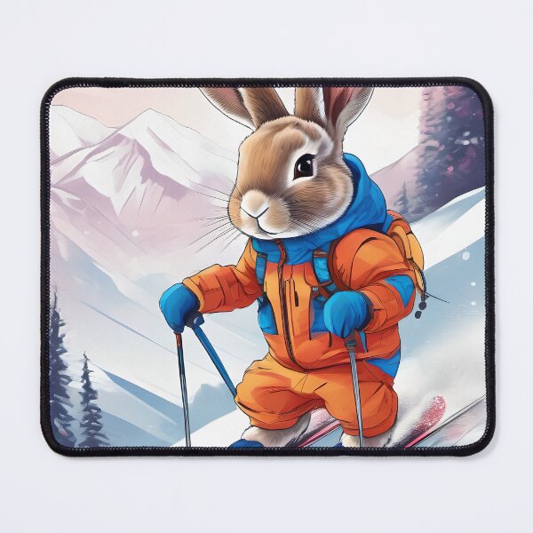 Item preview, Skiing Bunny designed and sold by AbsoluteA.