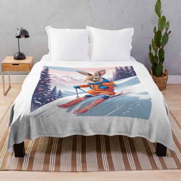 Item preview, Skiing Bunny designed and sold by AbsoluteA.