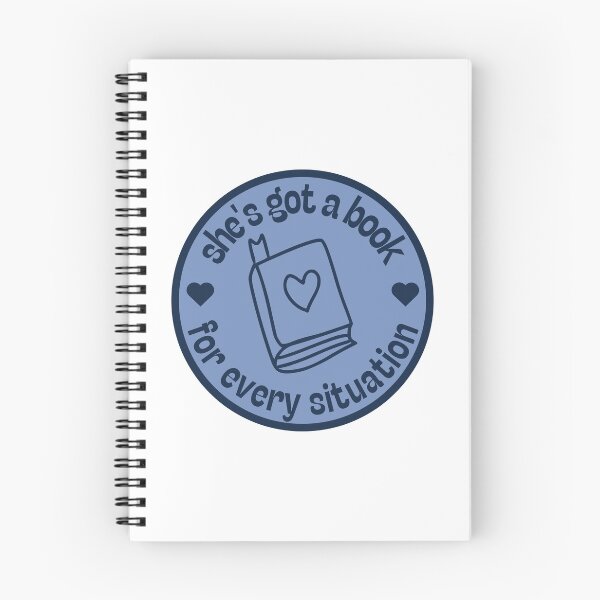 Item preview, She Has a Book For Every Situation designed and sold by OscarAndOphelia.
