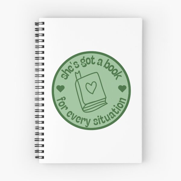 Item preview, She Has a Book For Every Situation designed and sold by OscarAndOphelia.