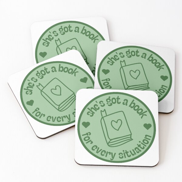 Item preview, She Has a Book For Every Situation designed and sold by OscarAndOphelia.