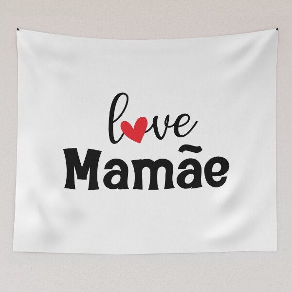 Item preview, love mamae - portugese mom gift idea designed and sold by EmeraldeaArt.