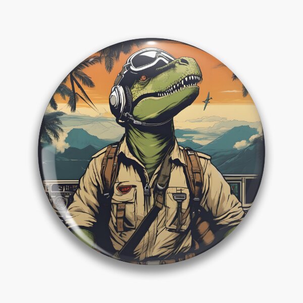 Aperçu de l'œuvre Pilote de dinosaure créée et vendue par AbsoluteA.
