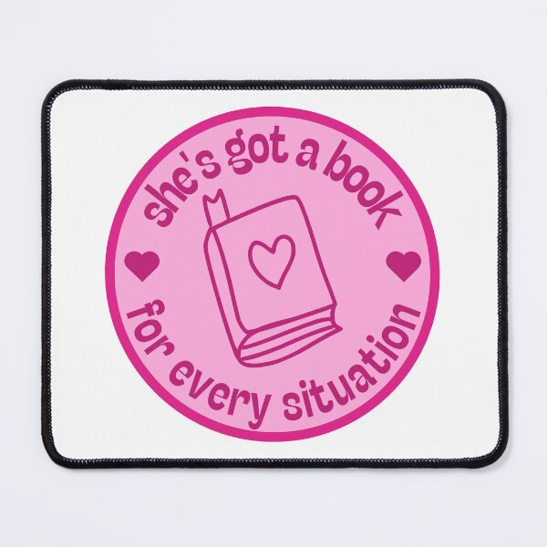 Item preview, She Has a Book For Every Situation designed and sold by OscarAndOphelia.