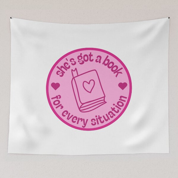 Item preview, She Has a Book For Every Situation designed and sold by OscarAndOphelia.