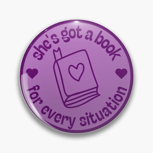 Item preview, She Has a Book For Every Situation designed and sold by OscarAndOphelia.