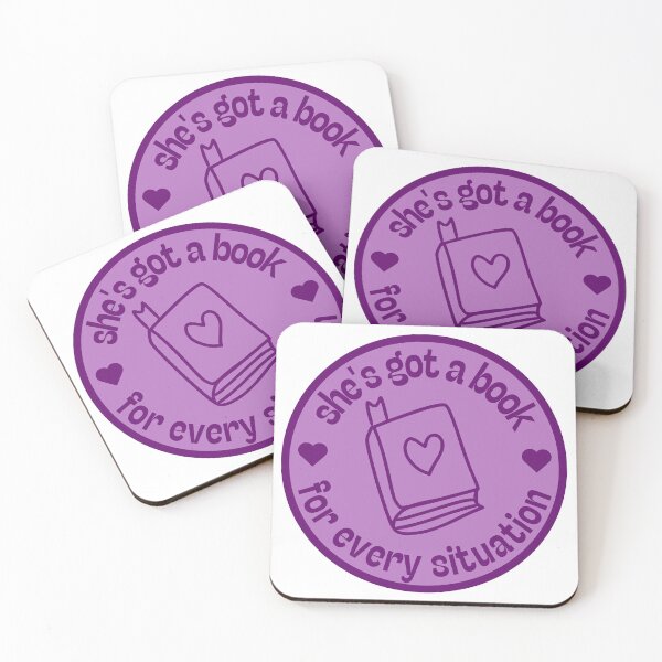 Item preview, She Has a Book For Every Situation designed and sold by OscarAndOphelia.
