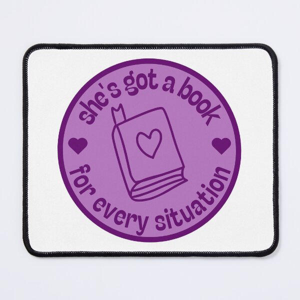 Item preview, She Has a Book For Every Situation designed and sold by OscarAndOphelia.