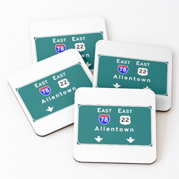 Item preview, Allentown Exit designed and sold by PurpleCowStudio.