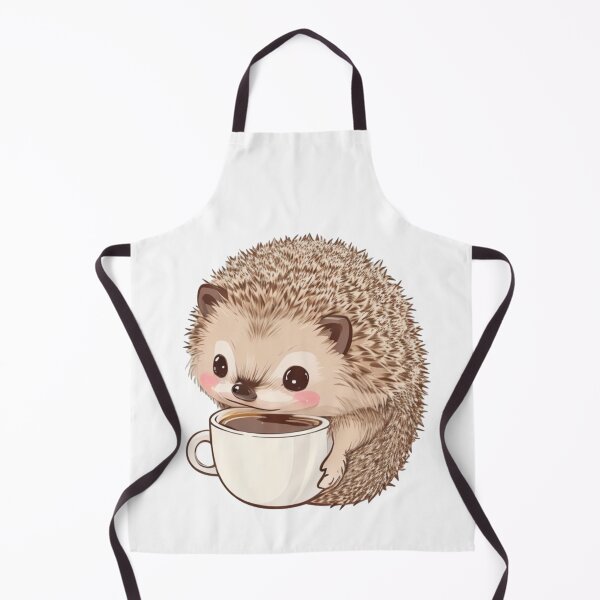 Item preview, Cute hedgehog with coffee designed and sold by Majkel & Majkel.